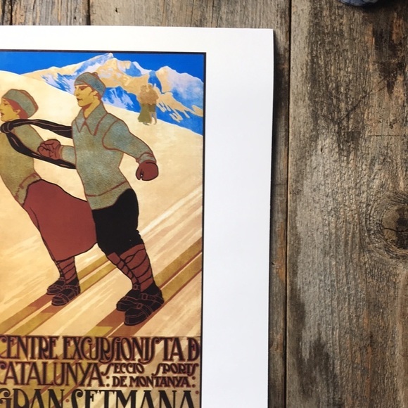 Center d’Excusionistes de Catalunya Vintage Poster Reprint - Picture 3 of 5